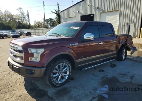 2016 Ford F150 Supercrew из США, поврежденный, VIN 1FTEW1CG5GFA58910
